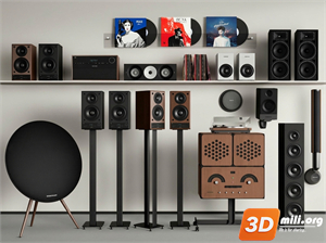 Audio tech 3D Models